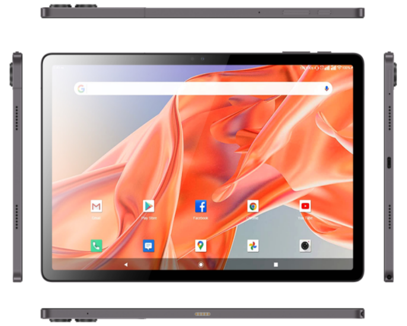 F11 Android 14 Tablet 10.95″ FHD Display, 6GB RAM 128GB ROM Unisoc T616 Octa-Core 4G LTE Calling Dual Wi-Fi 13MP Camera 5000mAh Battery Tablet PC