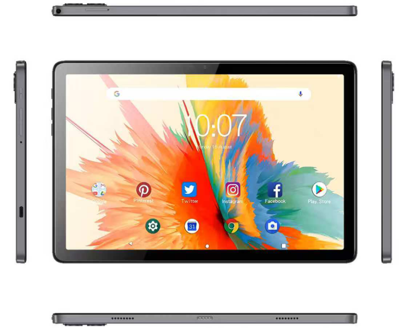 K104 Android 11 Tablet 10.36 Inch 6GB RAM 128GB ROM MediaTek MT6763 Octa-Core 4G LTE Calling Dual Wi-Fi 5000mAh Battery FHD Display Tablet PC